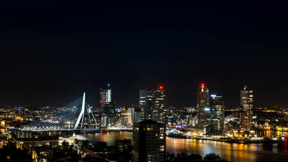 Rotterdam skyline